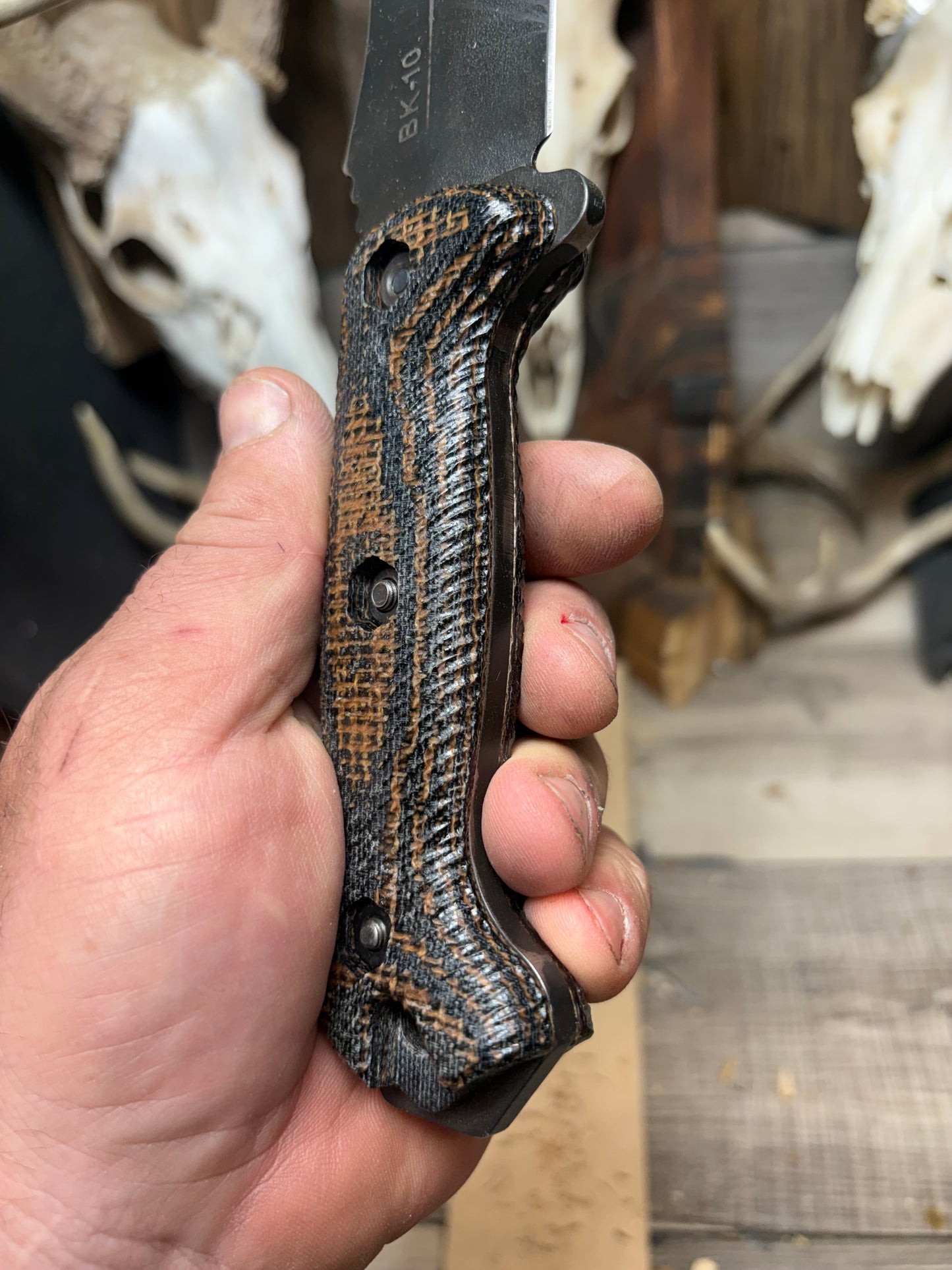 KA-BAR Becker BK2, BK9, Etc. Micarta Handles