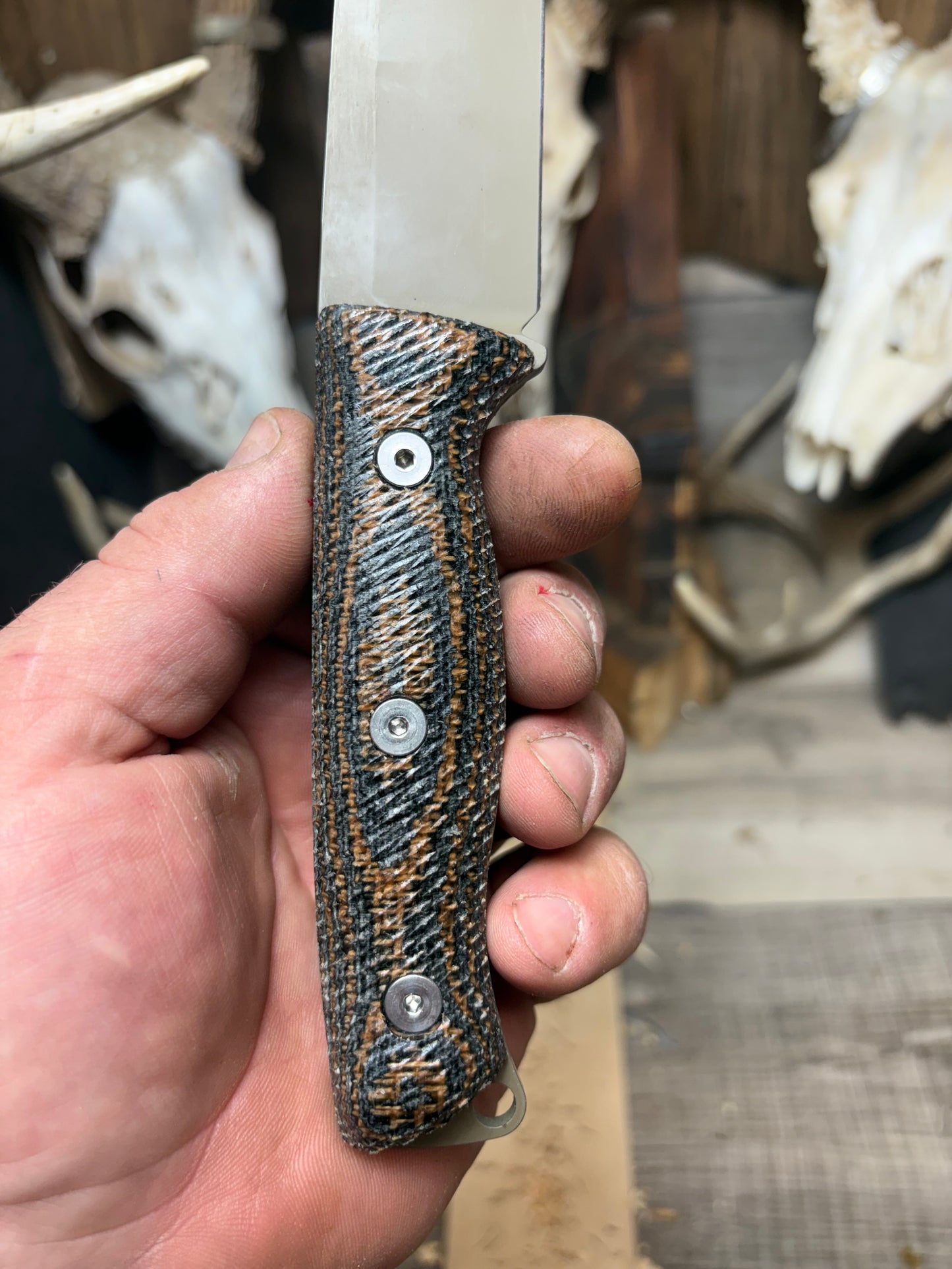 White River Knives Ursus 45 Micarta Handles