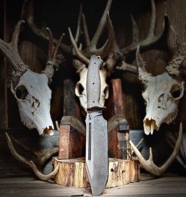 Work Tuff Gear Commander Canvas Micarta Handles - Carroll’s Custom Knife Scales
