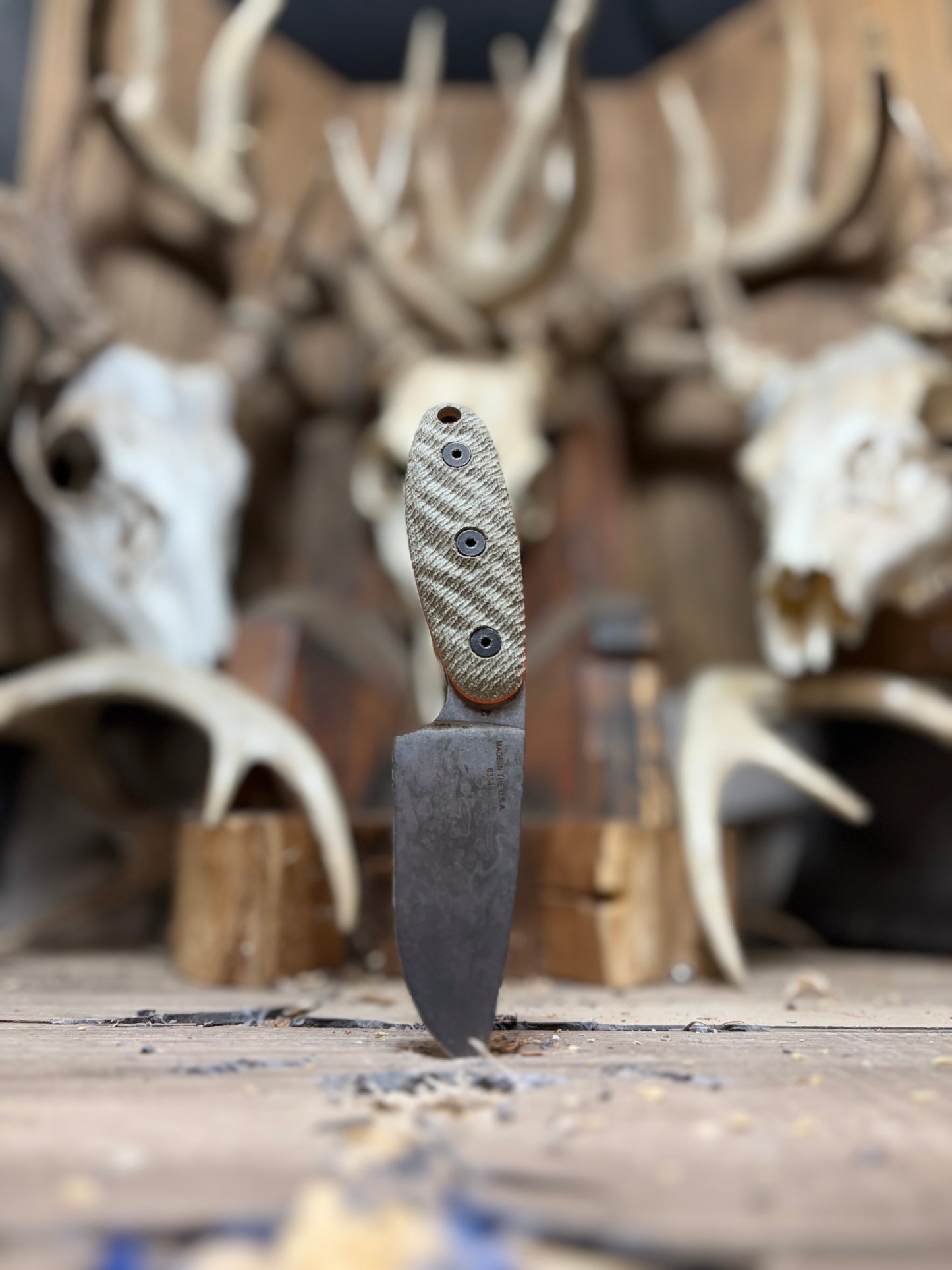 Esee Sencillo Canvas Micarta Handles