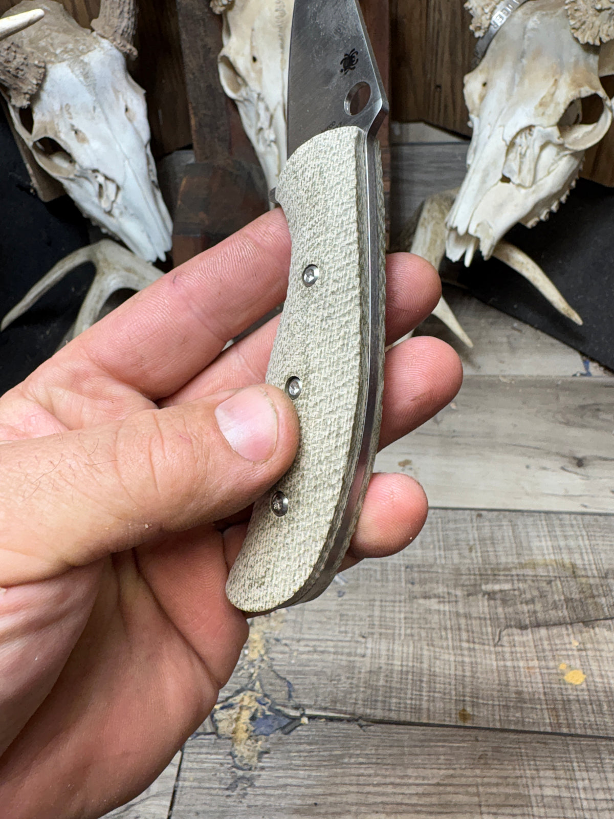 Spyderco Mule handles