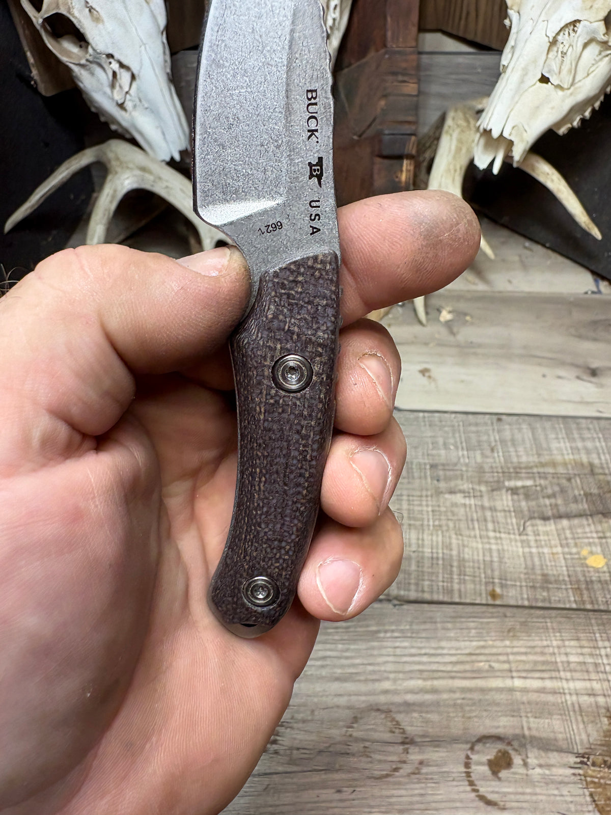 Buck Knives 662 Scout Micarta Handles