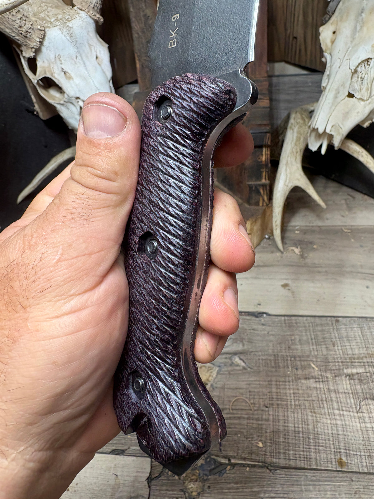 KA-BAR Becker BK2, BK9, Etc. Micarta Handles