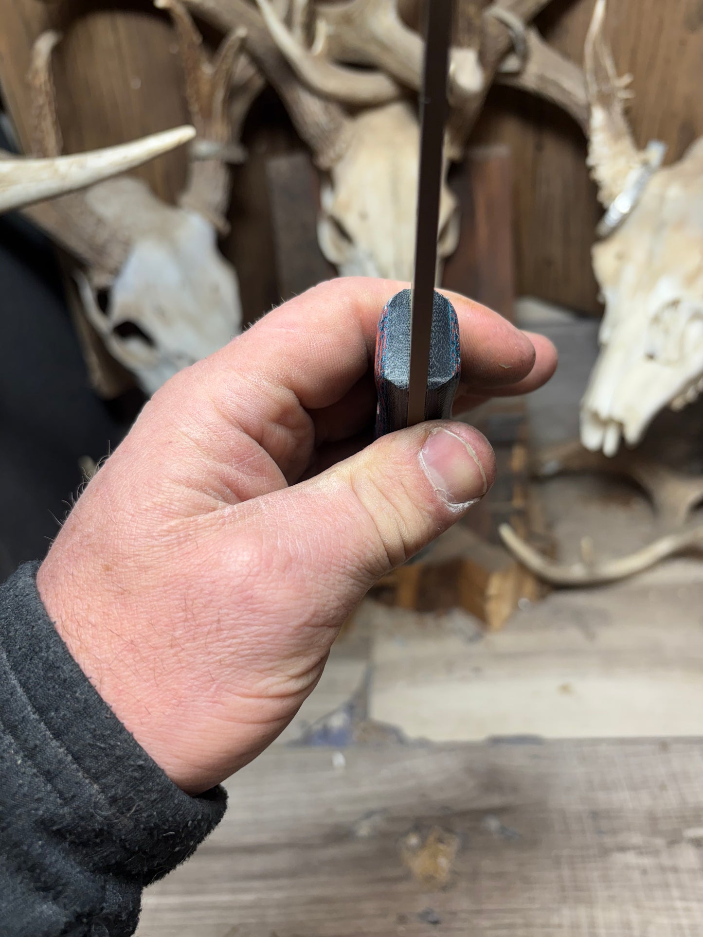 White River Knives Ursus 45 Canvas Micarta Handles