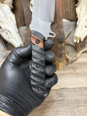 Tops Knives Silent Hero Canvas Micarta Handles