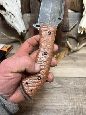 WTG Ares Canvas Micarta Handles