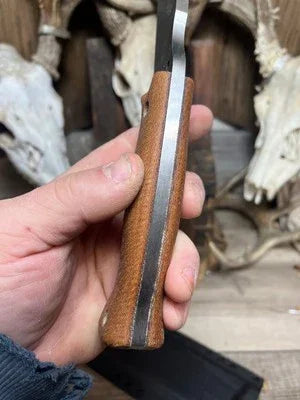 WTG Nomad Camp 9NC Canvas Micarta Handles - Carroll’s Custom Knife Scales