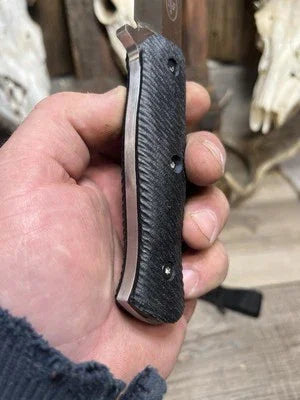 Fallkniven S1X Canvas Micarta Handles - Carroll’s Custom Knife Scales