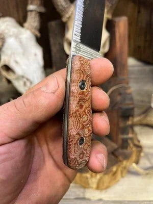 WTG Lynx Canvas Micarta Handles - Carroll’s Custom Knife Scales