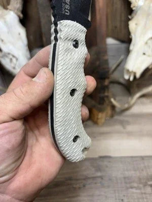 Tops Knives Tom Brown Tracker T1 Linen Handles