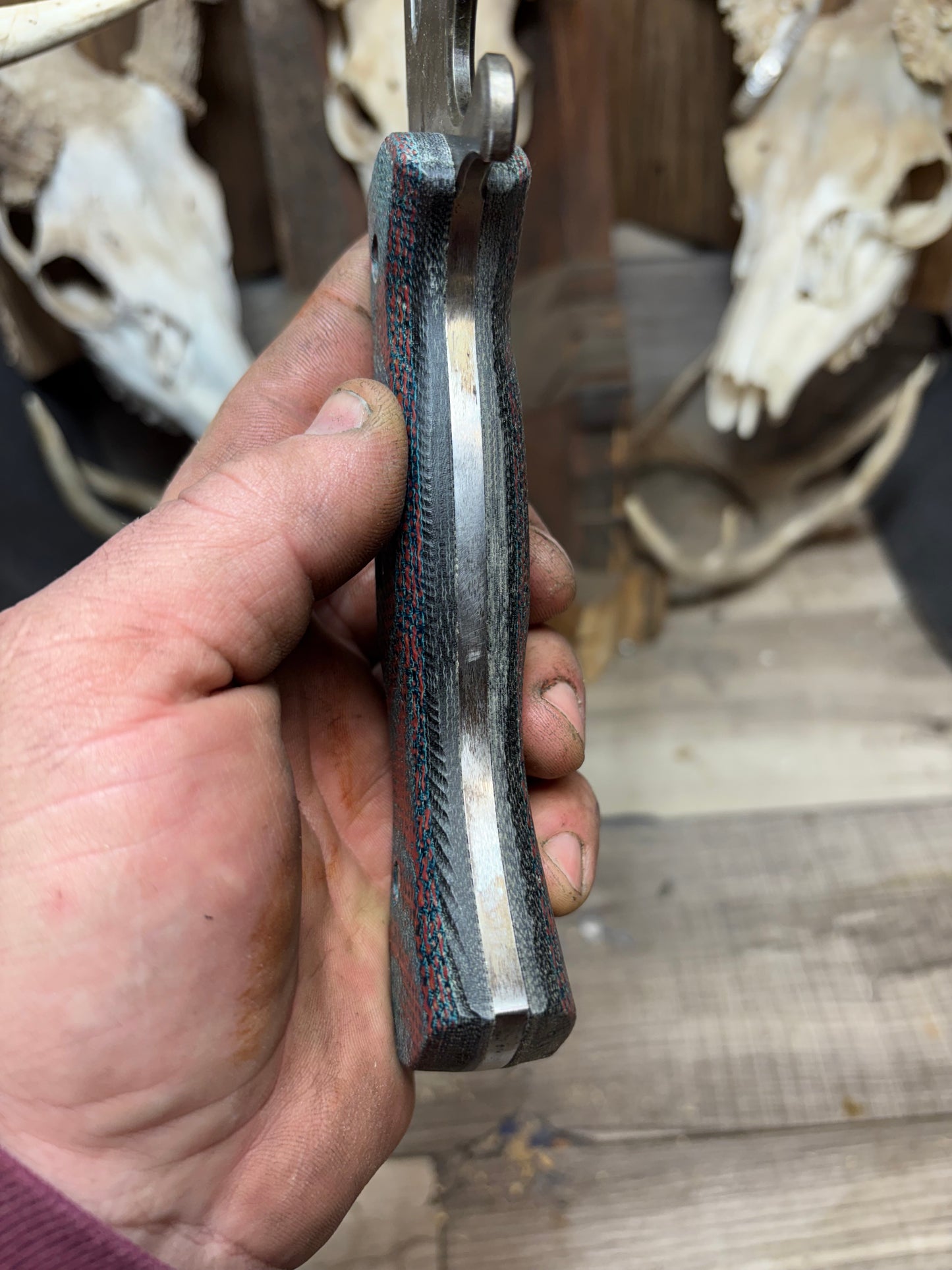 Work Tuff Gear Gen 2 or 3 V44X Canvas/Burlap/Denim Micarta Handles