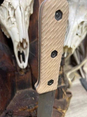 KA-BAR Becker Kephart BK62 Richlite Handles - Carroll’s Custom Knife Scales