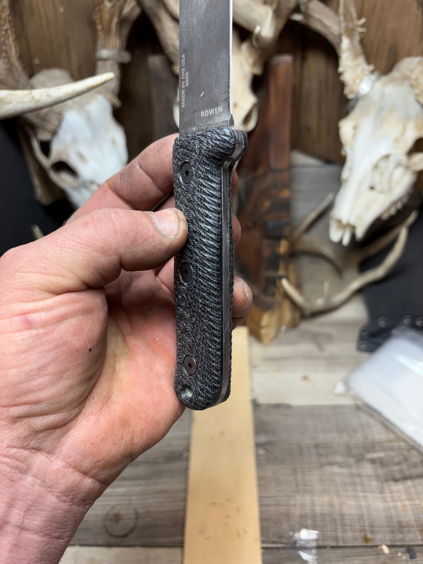 Esee PR4 Canvas Micarta Handles