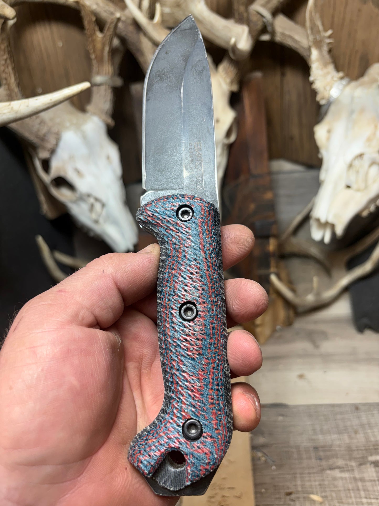KA-BAR Becker BK2, BK9, Etc. Micarta Handles