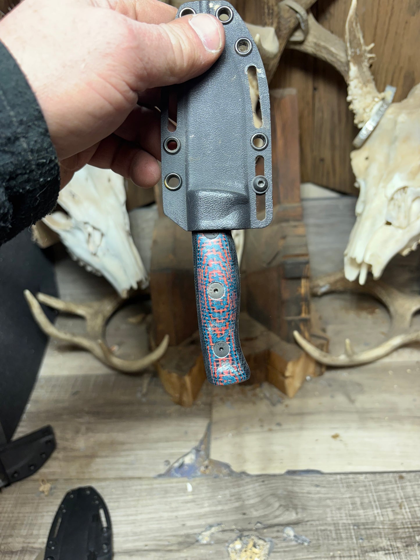 White River Knives Ursus Cub Canvas Micarta Handles