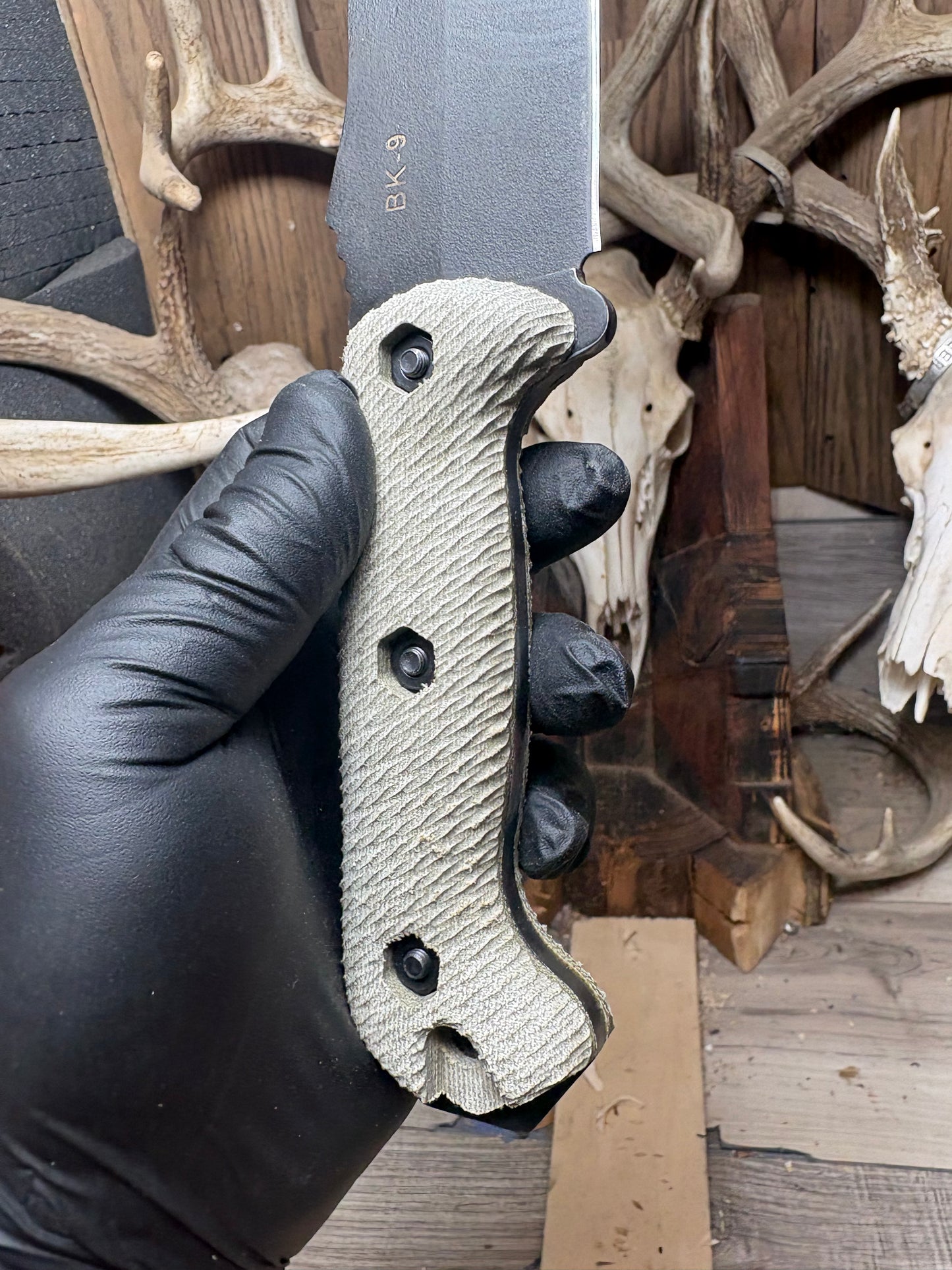 KA-BAR Becker BK2, BK9, Etc. Micarta Handles