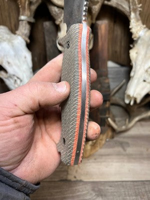 Work Tuff Gear Commander Canvas Micarta Handles - Carroll’s Custom Knife Scales