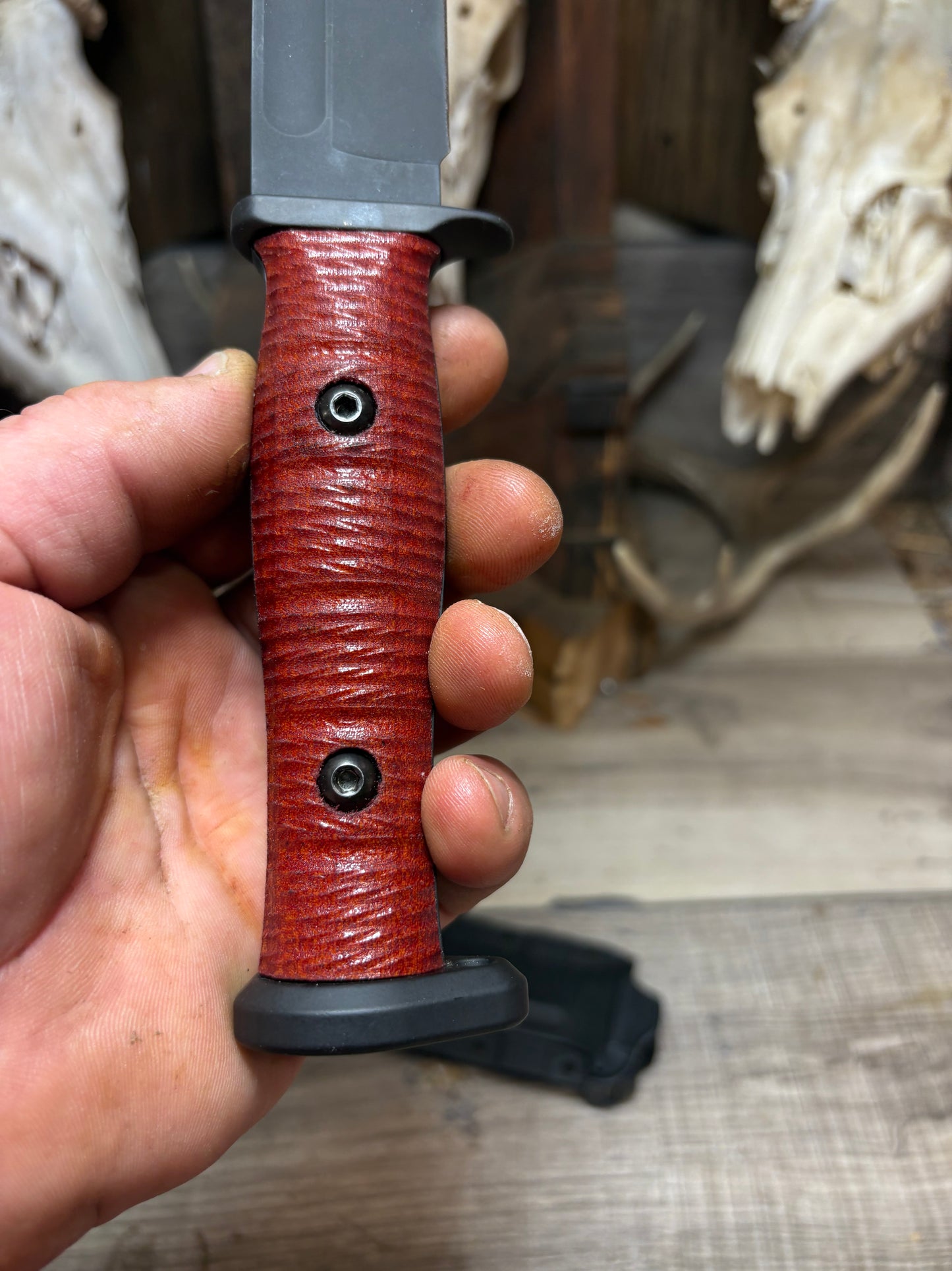 KA-BAR SLABBY Handles!