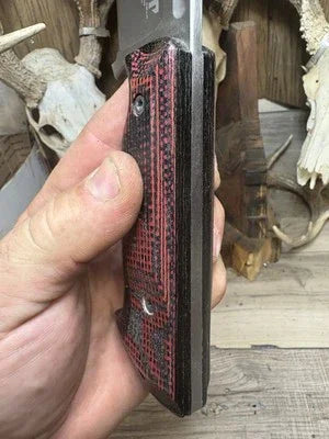 WTG Hellion Burlap Micarta Handles