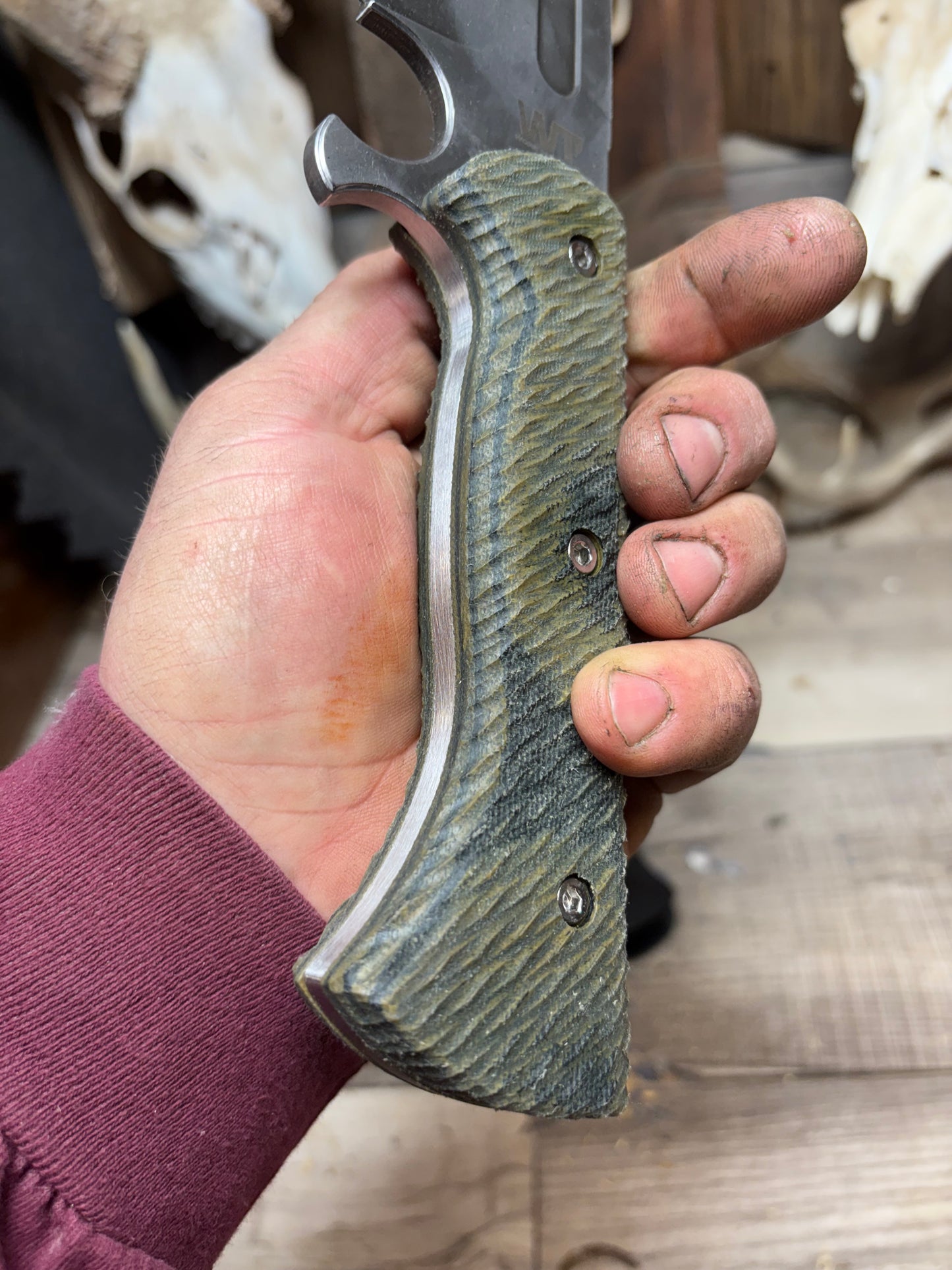 Work Tuff Gear Gen 2 or 3 V44X Canvas Micarta Handles