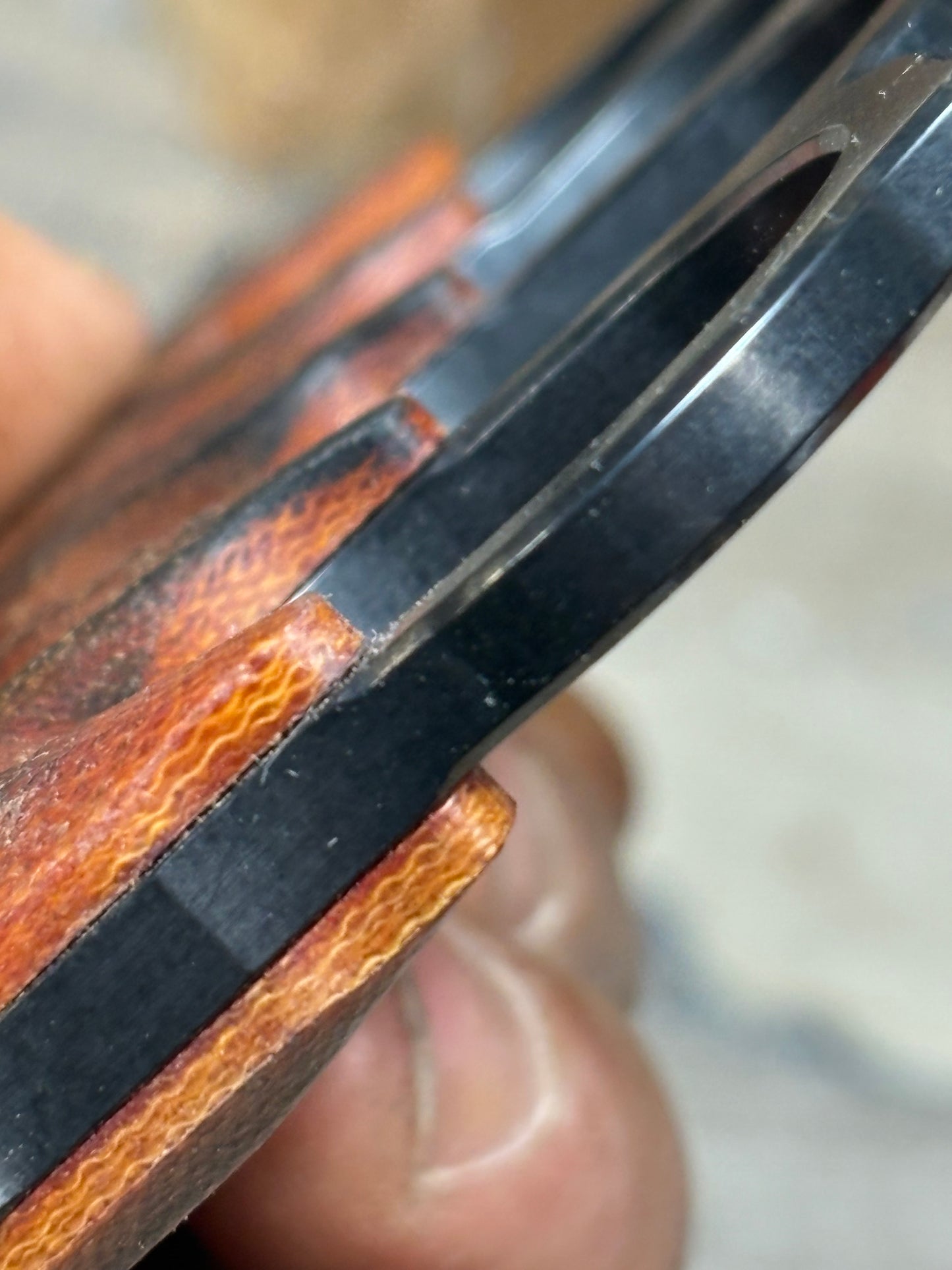 1881 Knife Works Trench Knife Micarta Handles