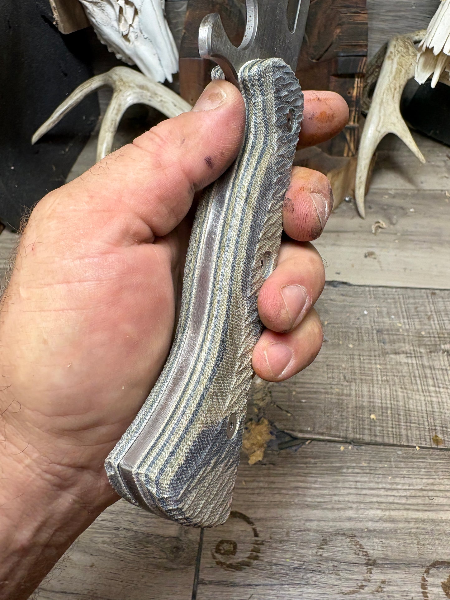 Work Tuff Gear Gen 2 or 3 V44X Lightweight Canvas Micarta Handles
