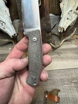 Lionsteel M2M Canvas Micarta Handles - Carroll’s Custom Knife Scales