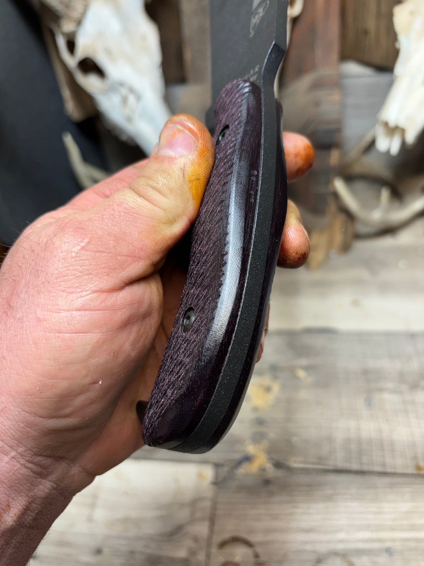 KA-BAR Zombie Or Adventure Series Canvas Micarta Handles