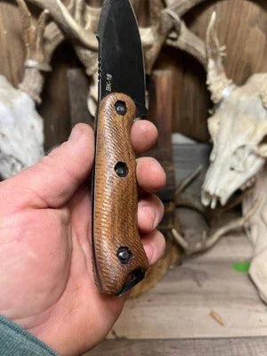 KA-BAR Becker BK15, BK16, BK17, BK18 Unstabilized Walnut Handles - Carroll’s Custom Knife Scales
