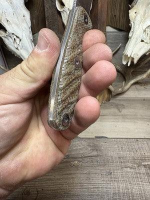 Esee Xancudo Burlap And Linen Micarta Handles