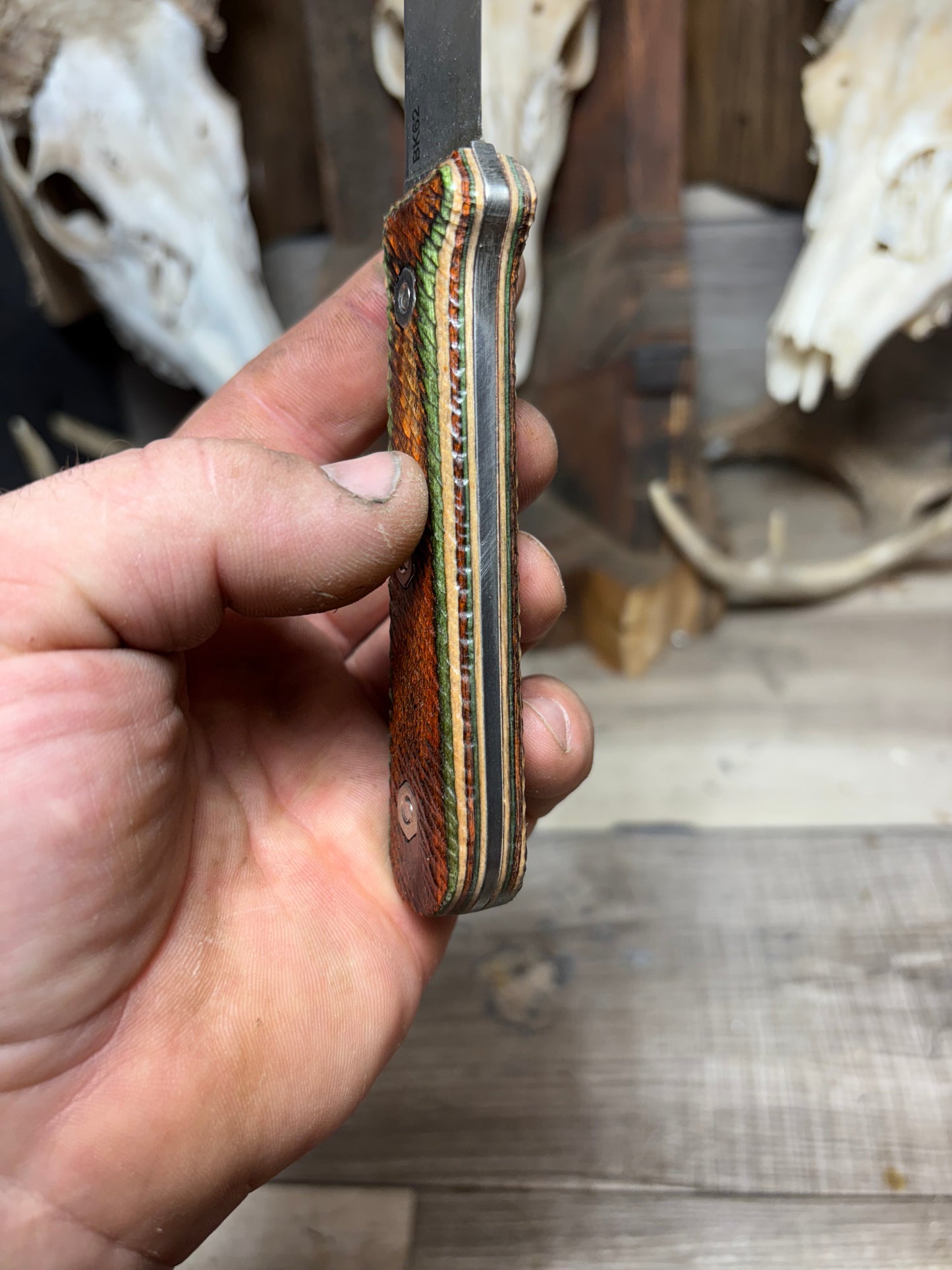 KA-BAR Becker Kephart BK62 Dymalux Handles