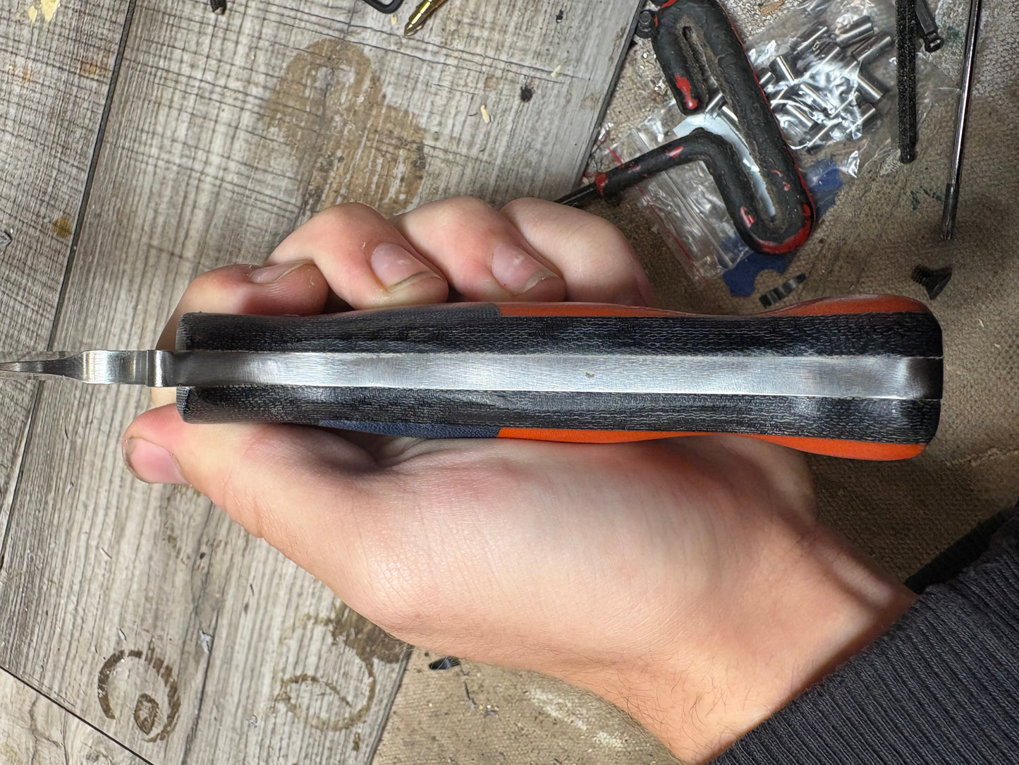 WTG Wolverine / Mountain Lion  Micarta Handles