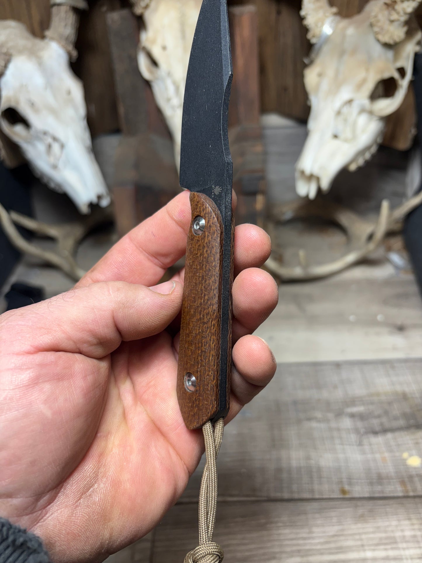 Kizer Harpoon  Micarta Handles