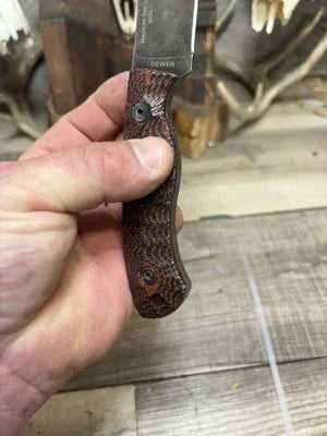 Esee JG5 Canvas Micarta Handles - Carroll’s Custom Knife Scales