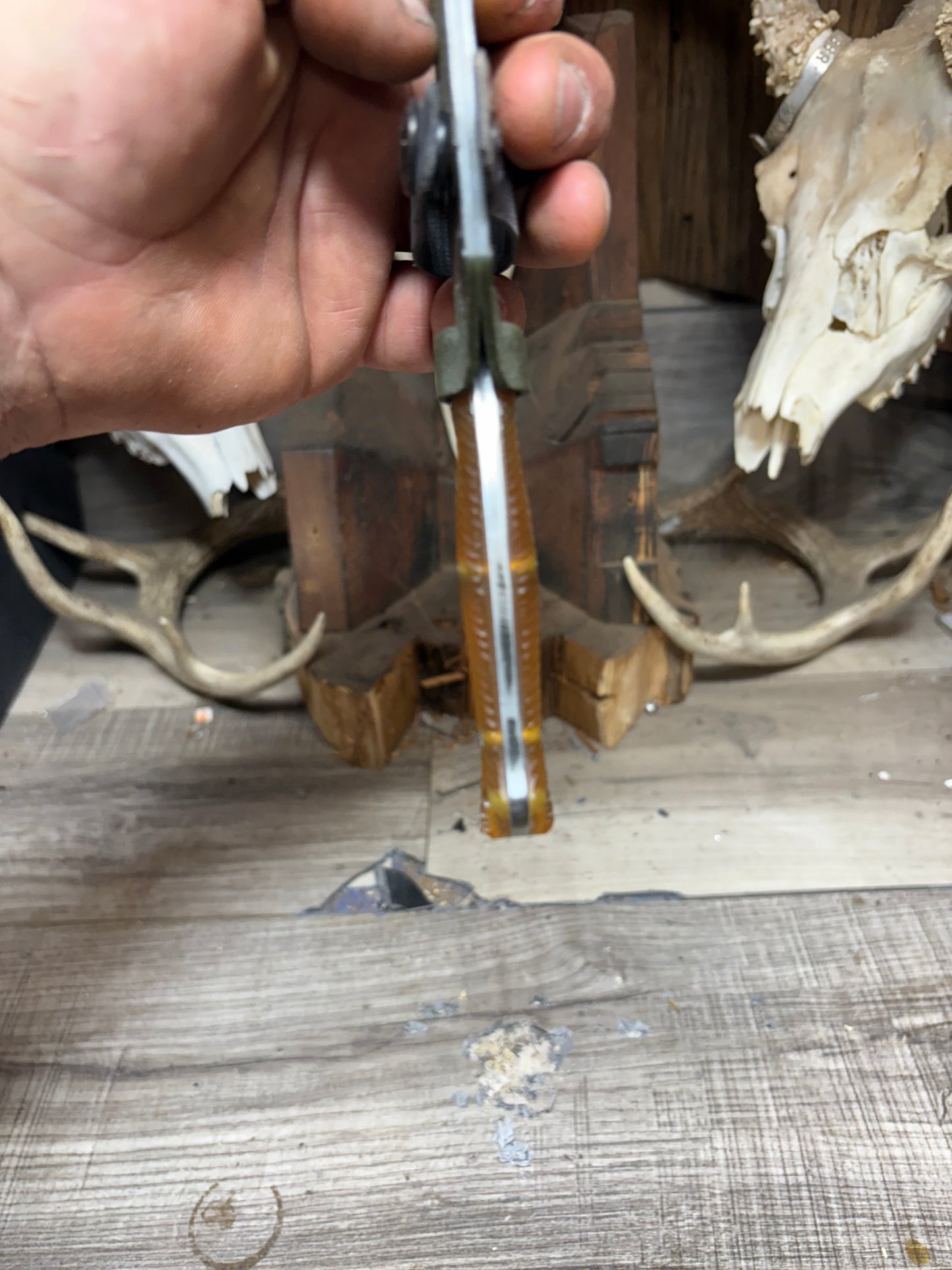 Exodus Knife & Tool Adventure Craft / Exodus 3 Ultem Micarta Handles