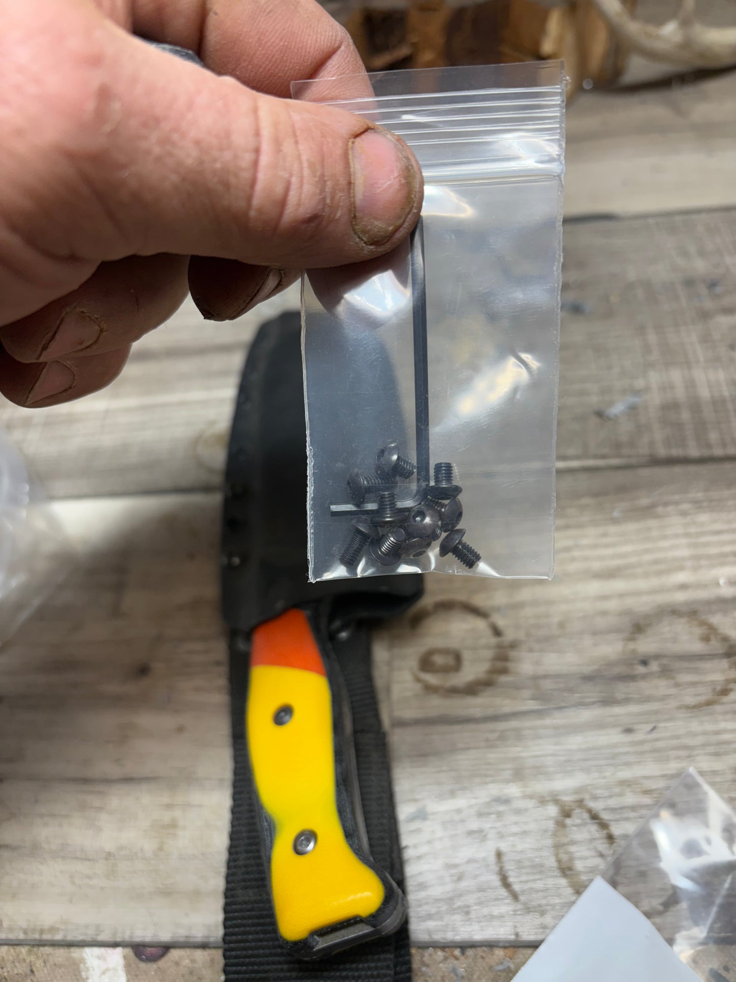 WTG Wolverine / Mountain Lion  Micarta Handles