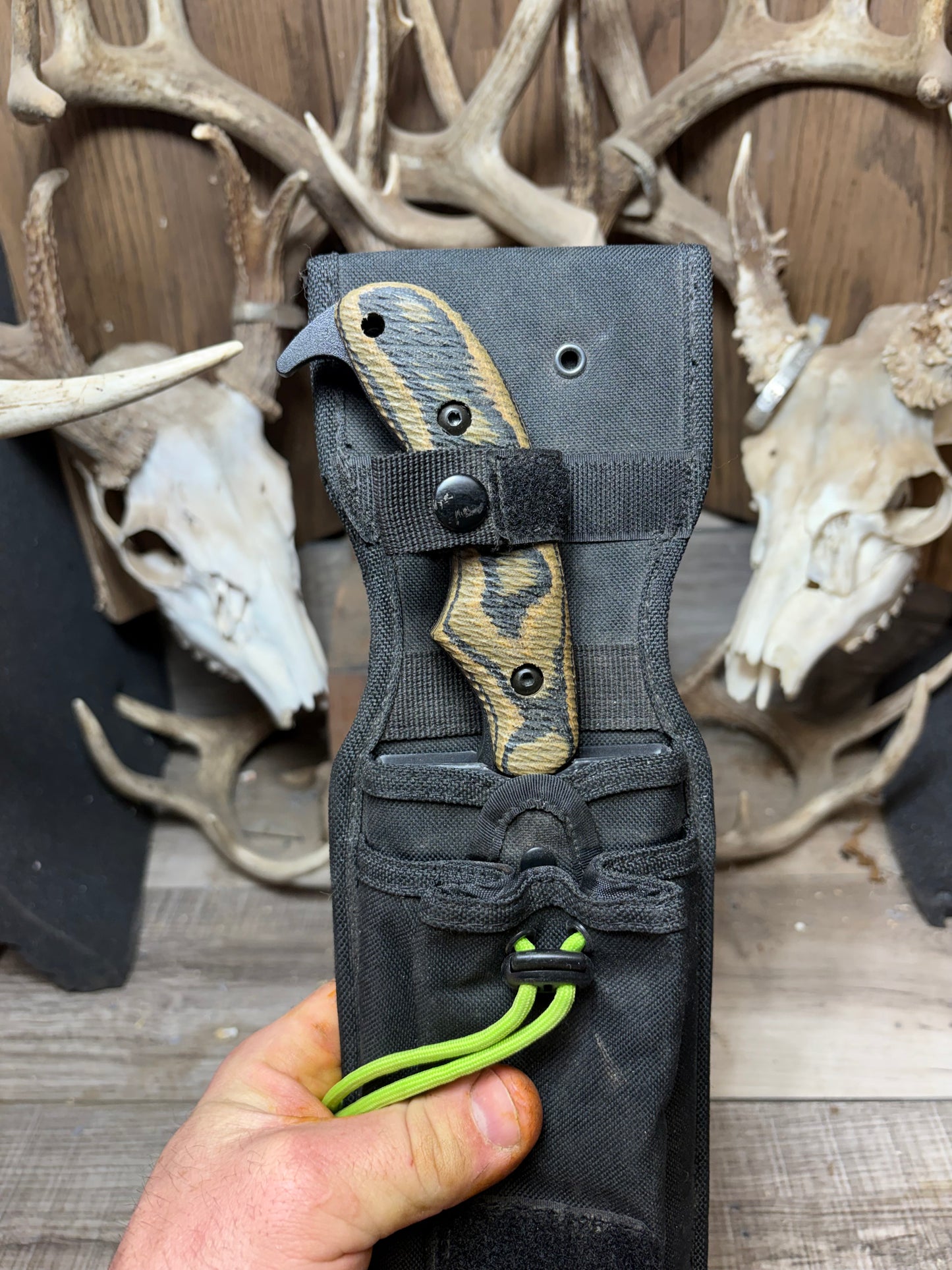 KA-BAR Zombie Or Adventure Series Canvas Micarta Handles