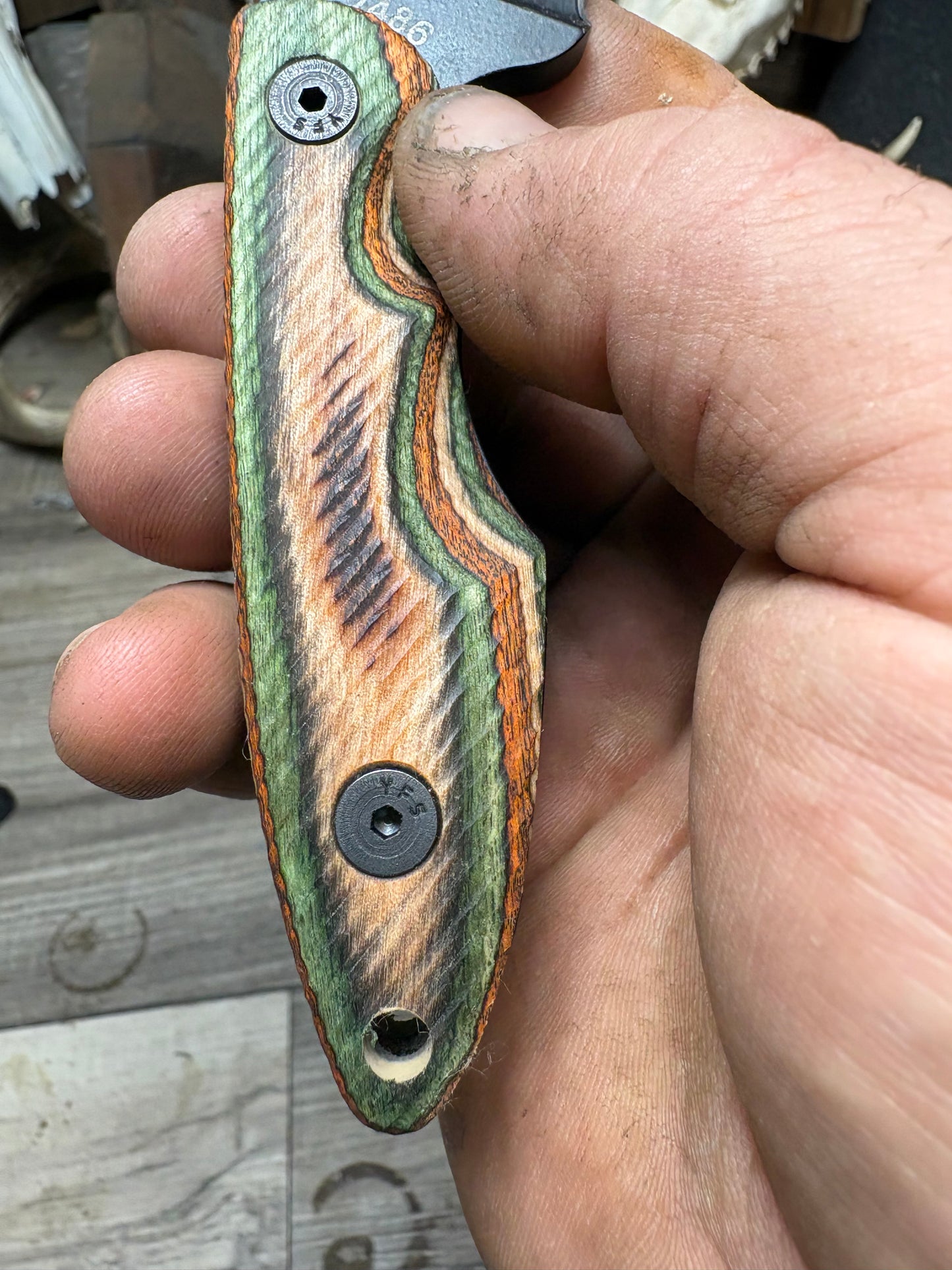 KA-BAR TDI Hellfire Handles