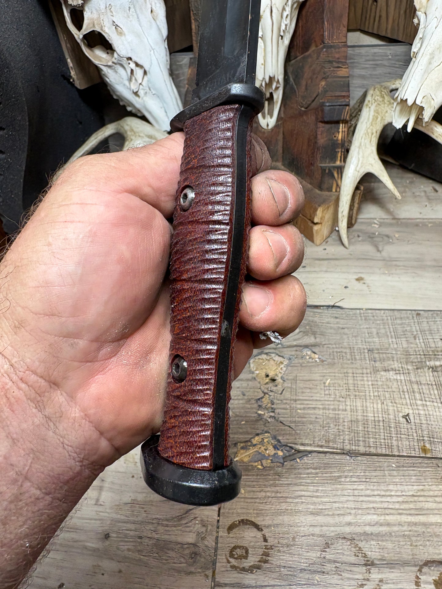 KA-BAR SLABBY Handles!