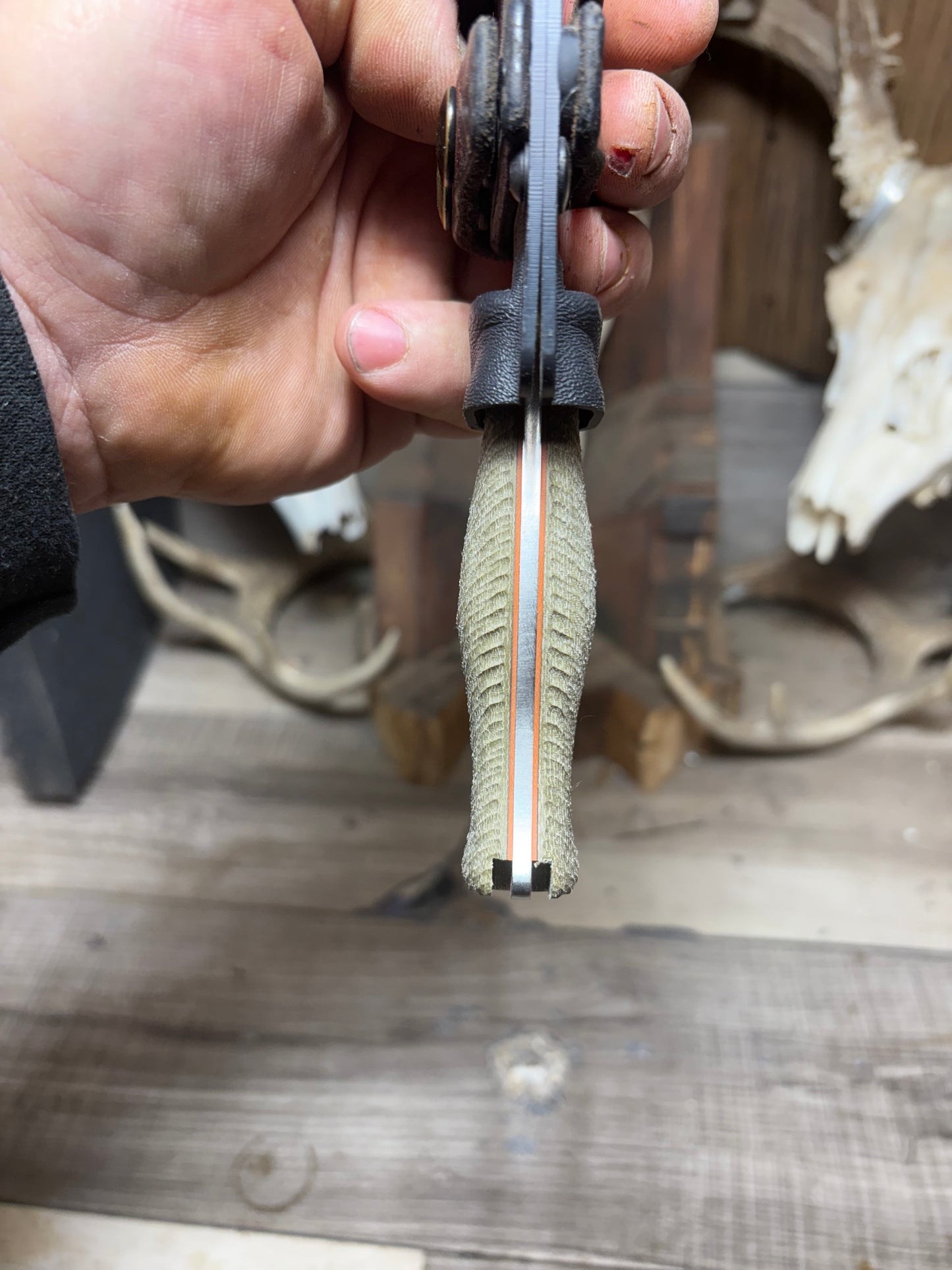 White River Ursus Cub Handles Hidden Lanyard