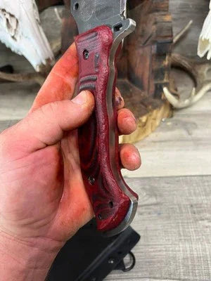 WTG Ares Canvas Micarta Handles - Carroll’s Custom Knife Scales