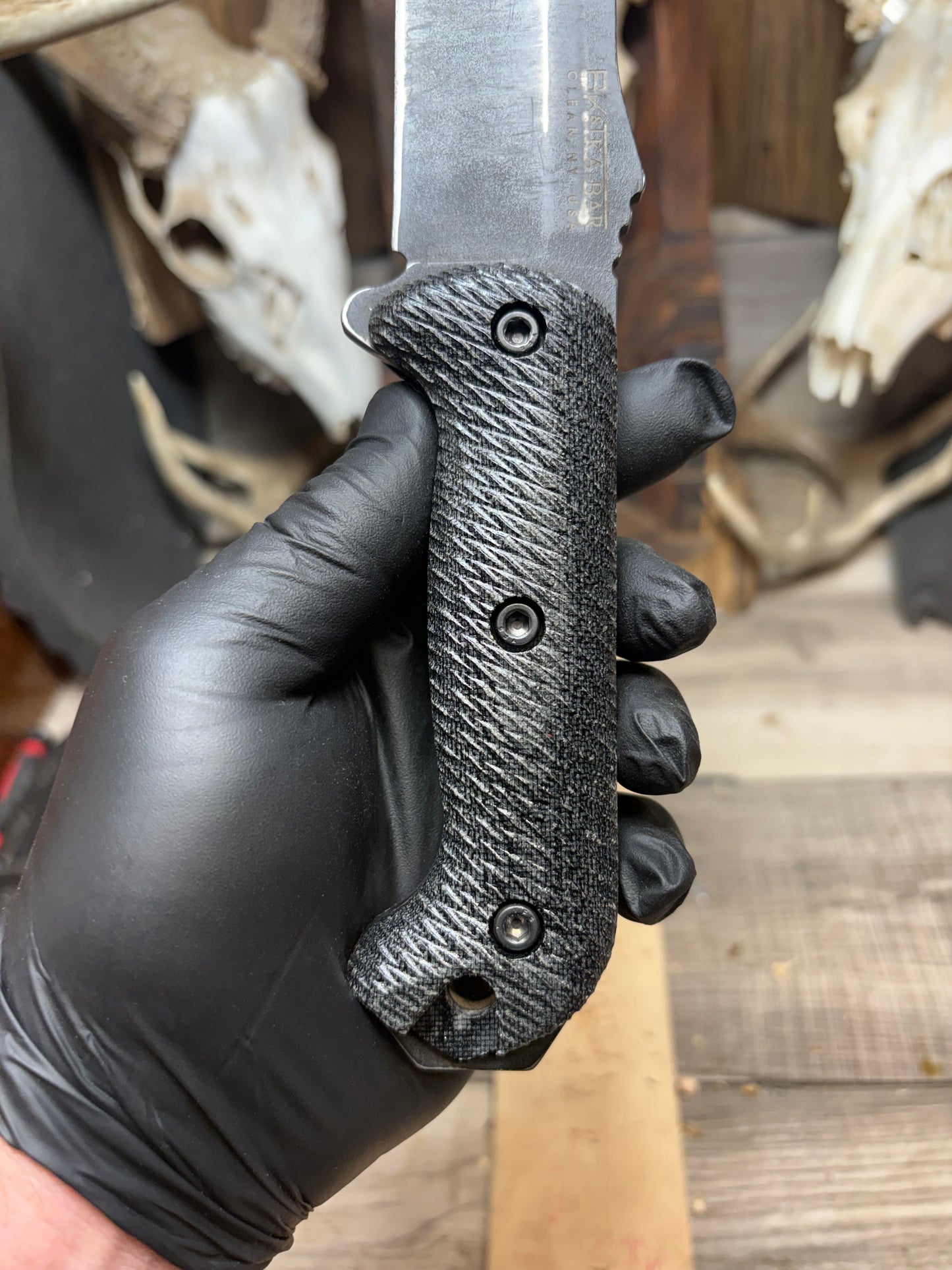 KA-BAR Becker BK2, BK9, Etc. Micarta Handles