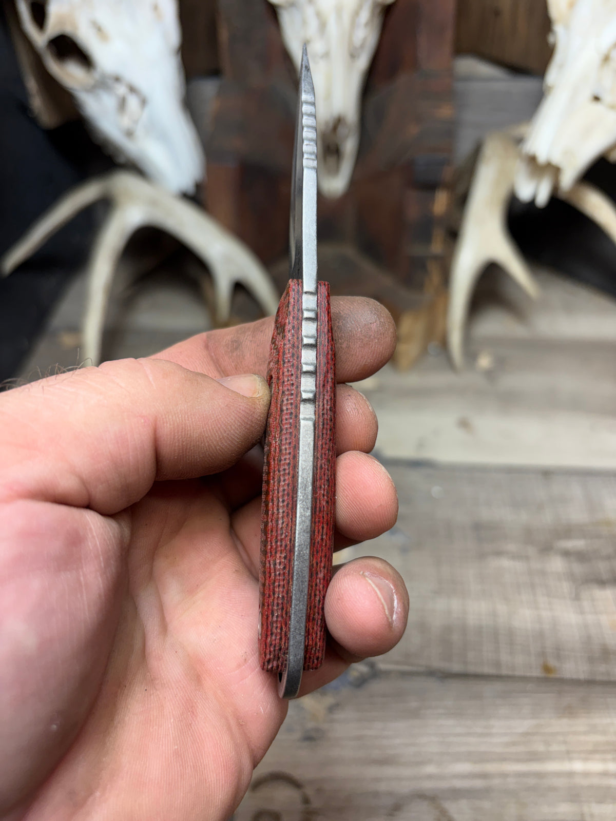 Buck Knives 662 Scout Micarta Handles