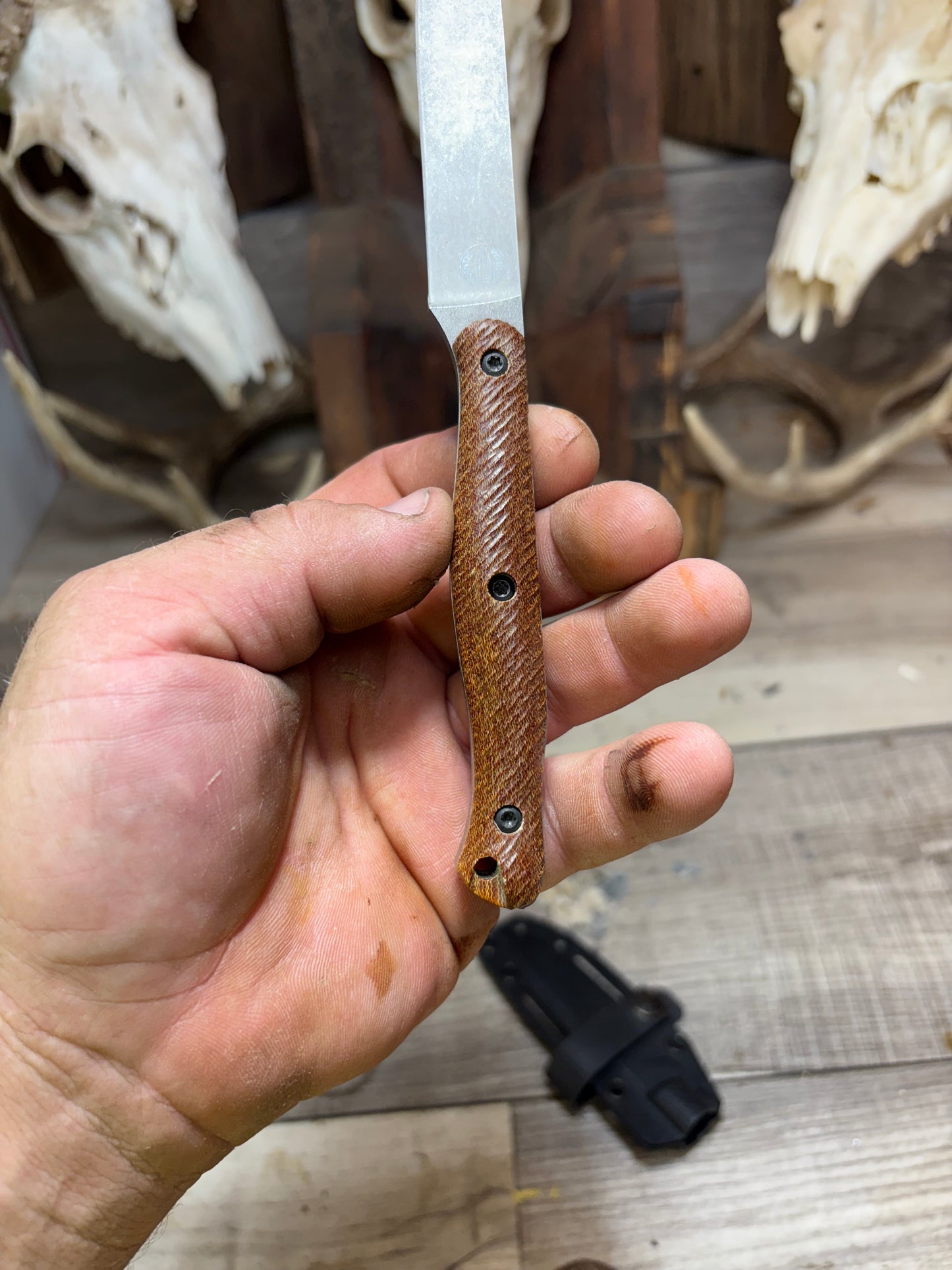 XK&T Jackalope/ White River Knife Exodus 4- Handles Only