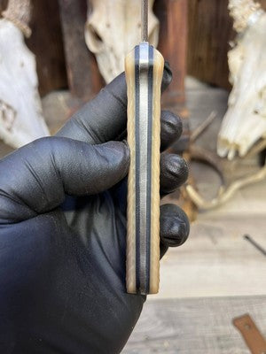 KA-BAR Becker Kephart BK62 Paper Micarta Handles - Carroll’s Custom Knife Scales