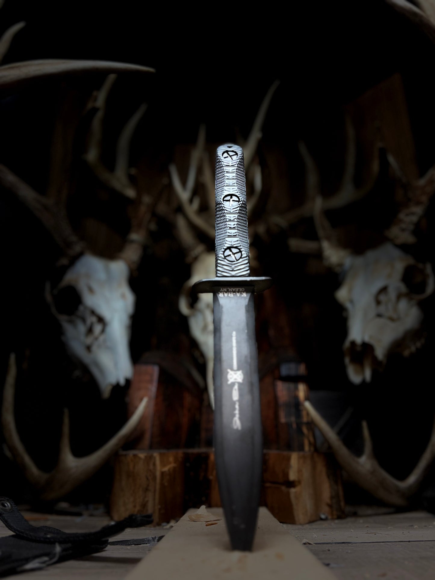 KA-BAR EK-44 EK Commando 4 & 5 G10 Handles