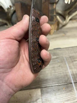 Esee JG5 Canvas Micarta Handles - Carroll’s Custom Knife Scales