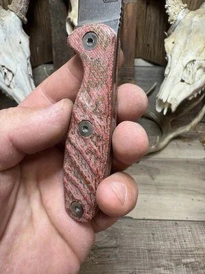 Esee Xancudo Burlap And Linen Micarta Handles