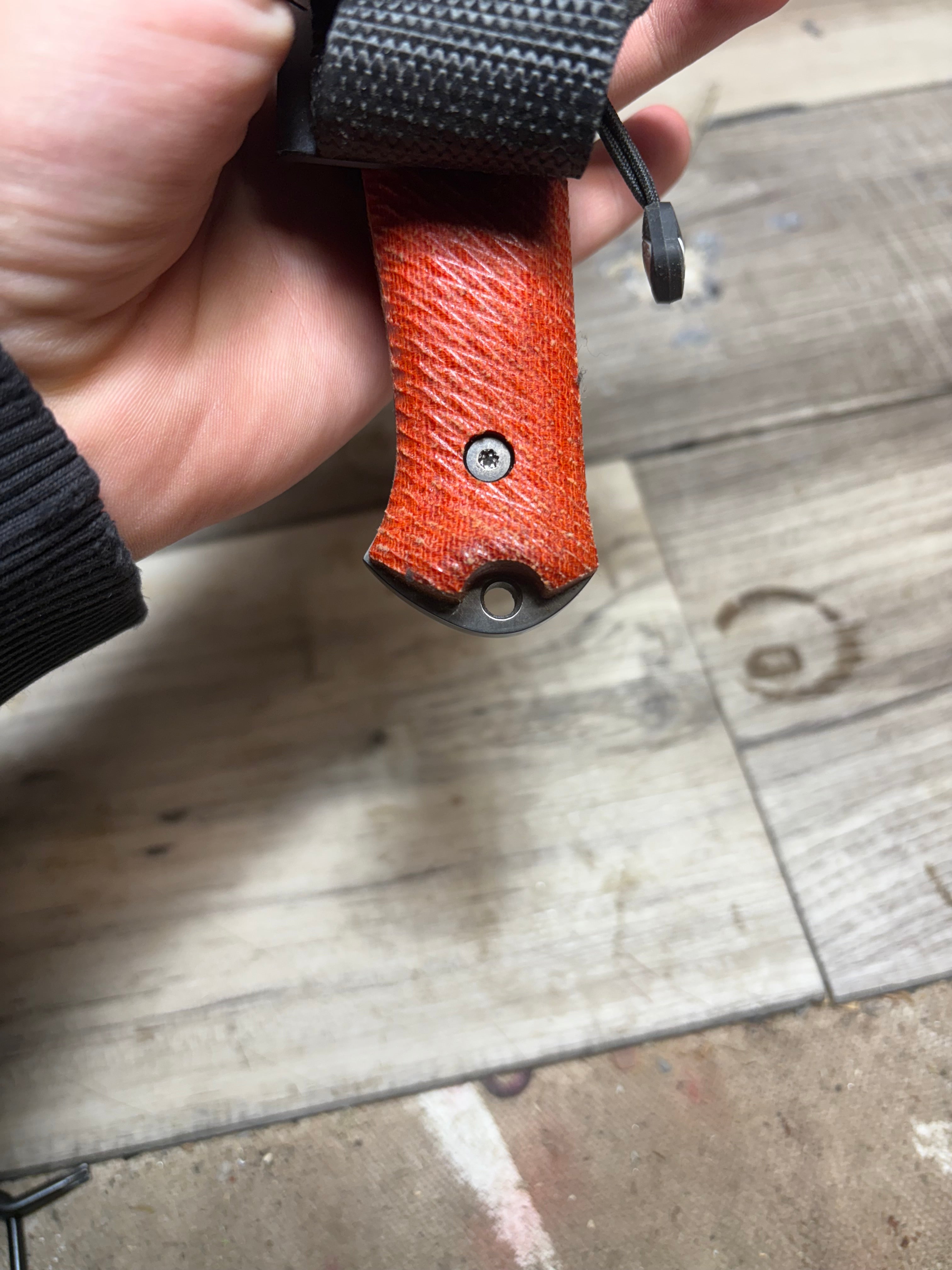 Fallkniven A1X Handles – Carroll's Custom Knife Scales