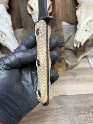 KA-BAR EK-44 EK Commando 4 & 5 Canvas Micarta Handles